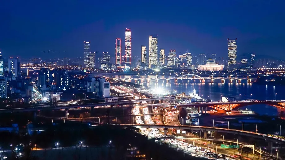 seoul, city, night view, night lights, republic of korea, south korea, landscape, seoul, seoul, s...