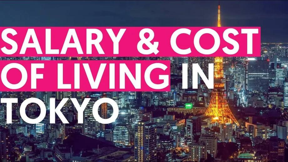 Salary and Cost of Living in Tokyo Japan - YouTube