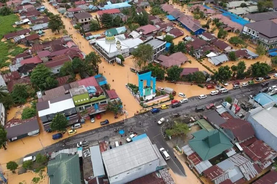 泥炭地の排水が洪水を深刻化、企業の水路がインドネシアの土地を変える