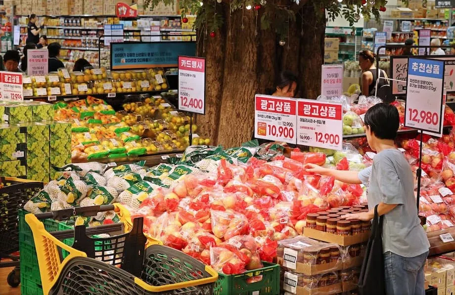韓国、過去最大の食料備蓄放出と割引で秋夕の物価高を抑制へ