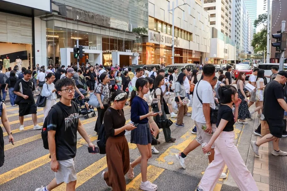 国慶節の香港、ホテル稼働率は上昇も、イベント早期終了で日帰り客増