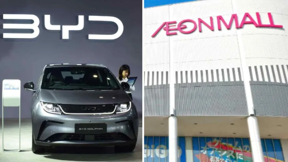 BYD、イオンと提携し日本で手頃な価格のEVを販売