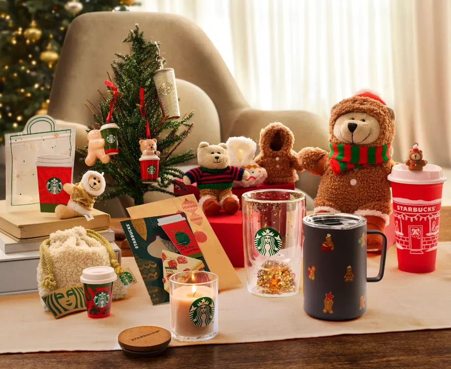 スターバックス日本、クリスマス2025グッズとドリンクウェアを展開　キャンドルが初登場