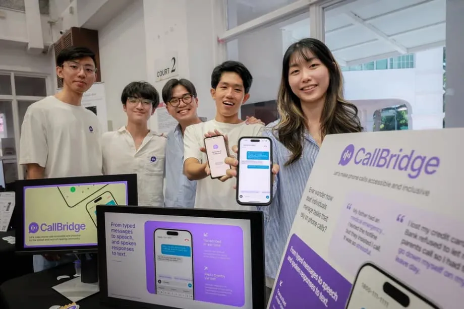 シンガポールのアプリ「CallBridge」、ろう者が電話を発着信できるよう支援