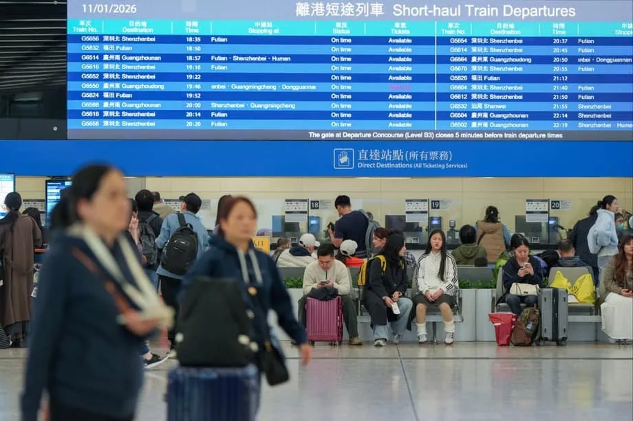 香港、高速鉄道網を中国本土の新たな16行き先へ拡大