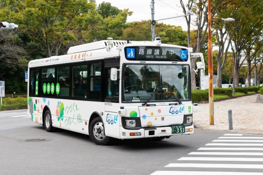東京都内で初の公道レベル4自動運転バス試験