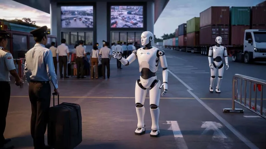 中国、ベトナム国境にヒューマノイドロボットを配備、ハイテク警備の実験