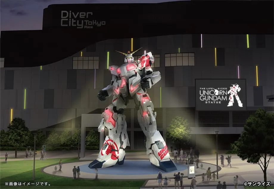 実物大ユニコーンガンダム、8月撤去を前にデザイナー監修の特別仕様に　展示終了まで残り数カ月