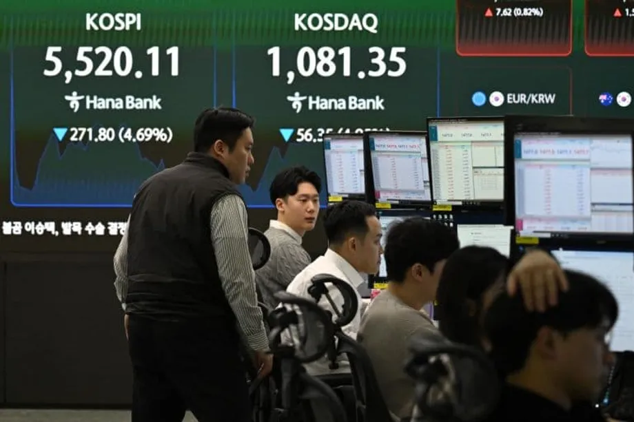 イラン戦争が世界市場の暴落を引き起こし、韓国株が史上最大の12%急落