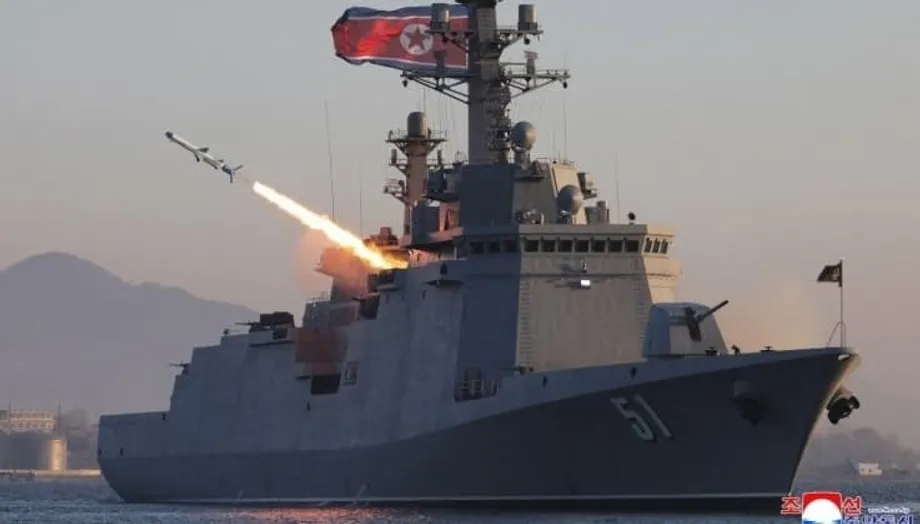 北朝鮮、米太平洋基地を脅かす核兵器搭載可能駆逐艦を試験