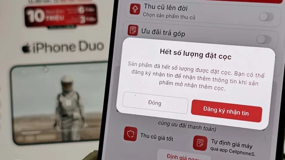 iPhone Duo Launch Slots Vanish in Vietnam as Delivery Estimates Stretch to January